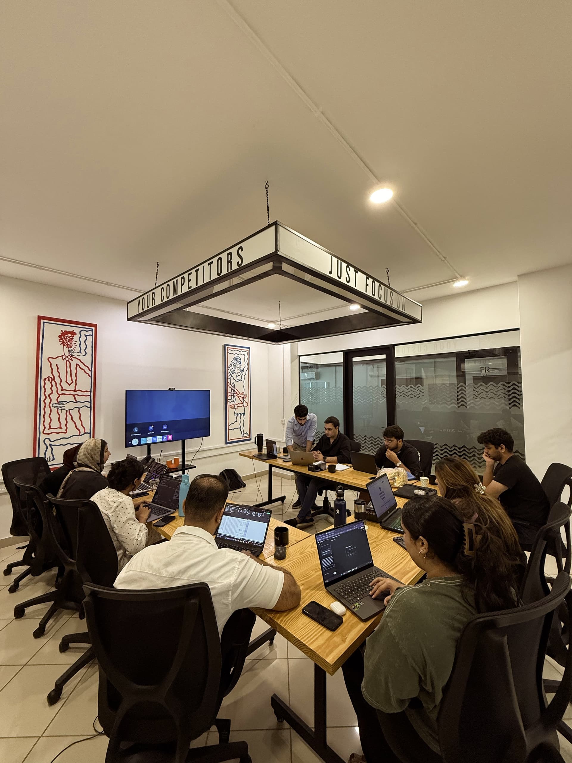 Modern kitchen interior